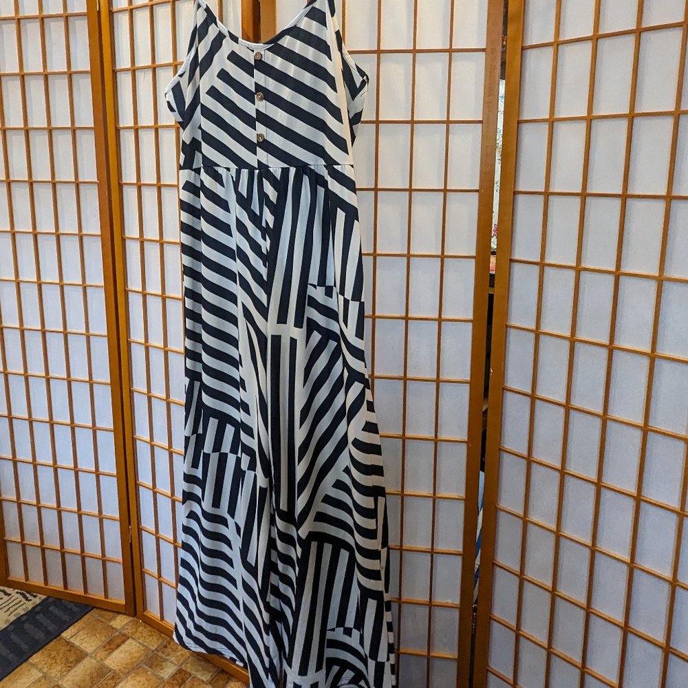 IZURIA - Long Mixed Stripe Romper